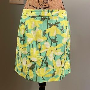 J. Crew daffodil skirt. Size 8.
